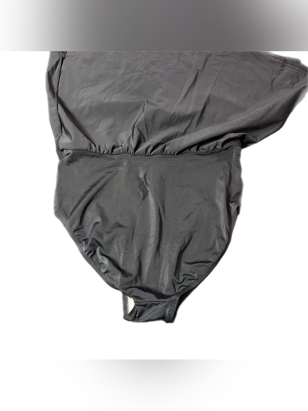 Black Swim Bottom Modest Skirt Cover Up Swimwear Approx Size L - Picture 5 of 8